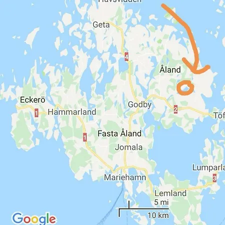 Cozy Cabin, Sauna, No Neighbours. شقة Sund